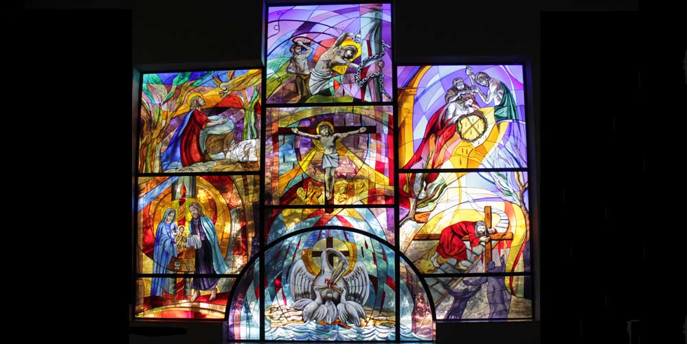 Vetrata artistica Chiesa San Filippo Neri Putignano